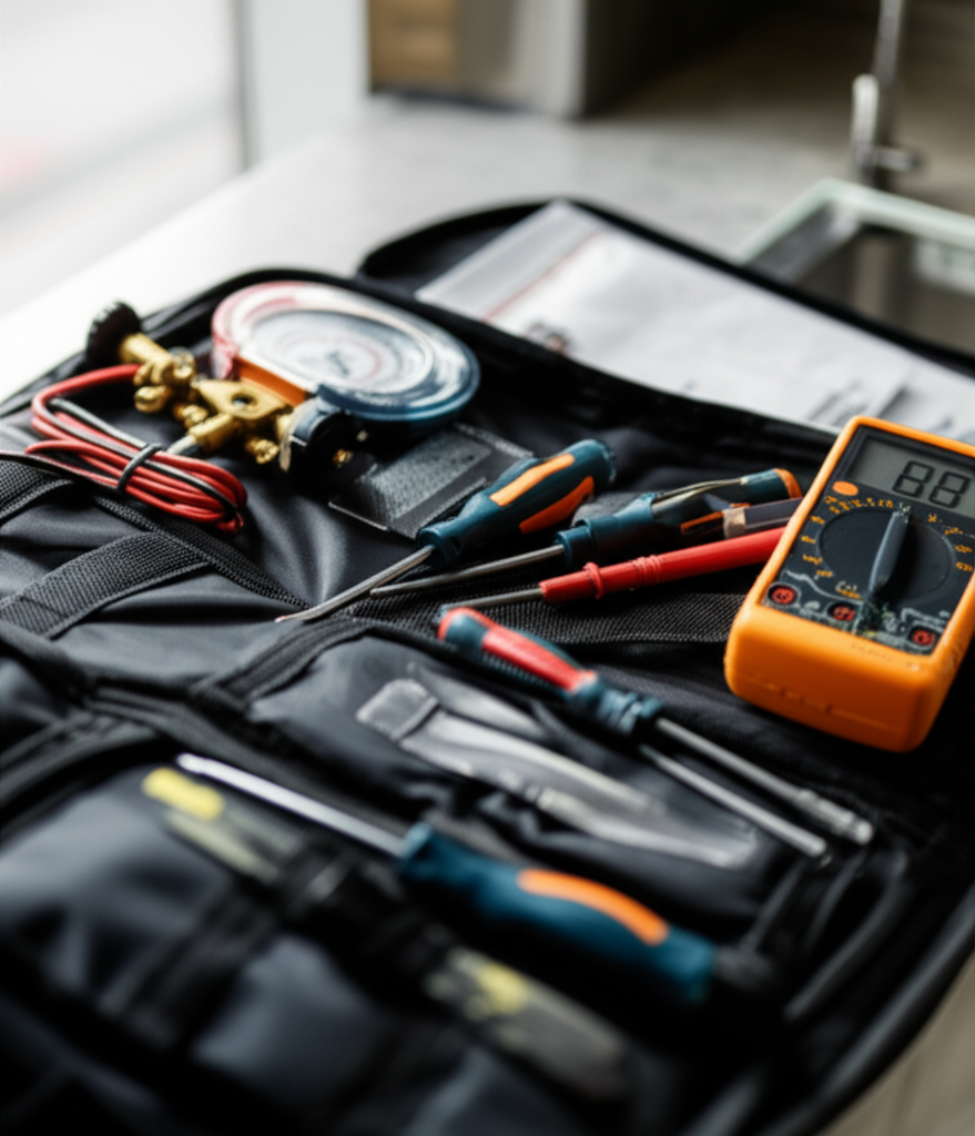 Professional appliance repair tools and equipment